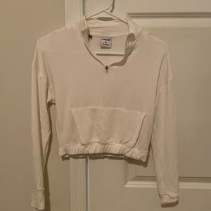 Gymshark 1/4 zip cropped top